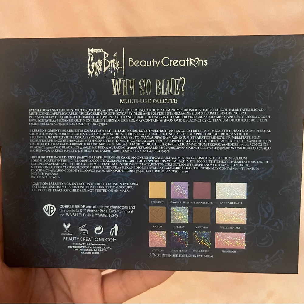 Beauty Creations Corpse Bride Makeup Set - Picture 6 of 9
